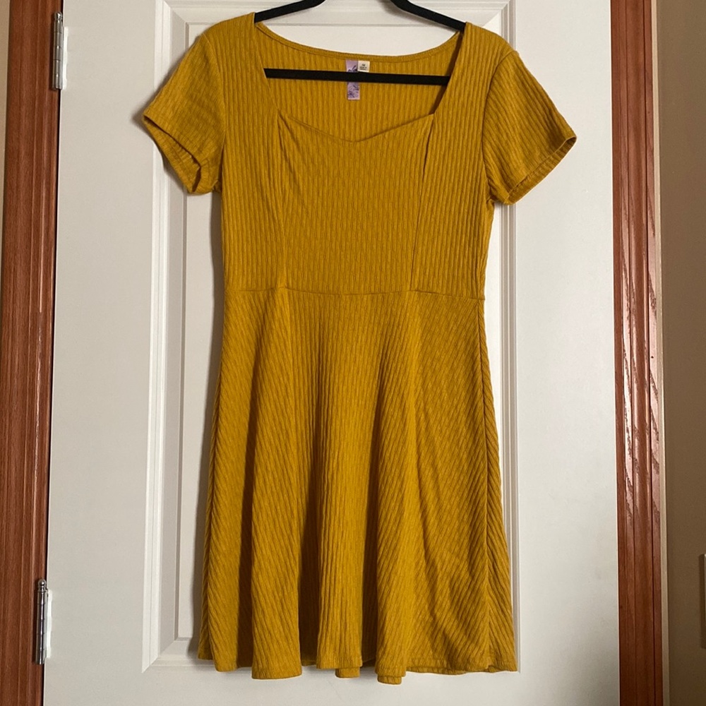 Francesca’s Collections yellow dress